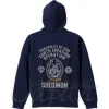 Principality of Zeon Solomon Zip-Parka Navy M
