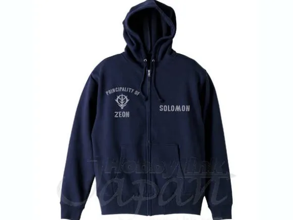 Principality of Zeon Solomon Zip-Parka Navy M