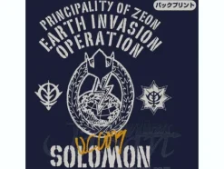 Principality of Zeon Solomon Zip-Parka Navy M