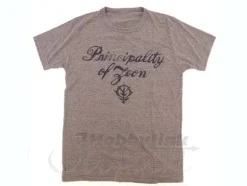 Principality of Zeon Tri-Blend T-Shirt Heather Charcoal XL