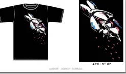 Qubeley Flying T-Shirt Black XL