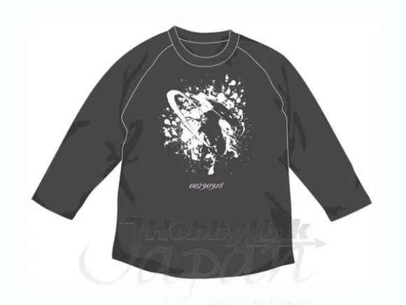 00790918 Raglan Sleeve T-Shirt Charcoal M