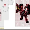 Red MS T-Shirt Light Grey M