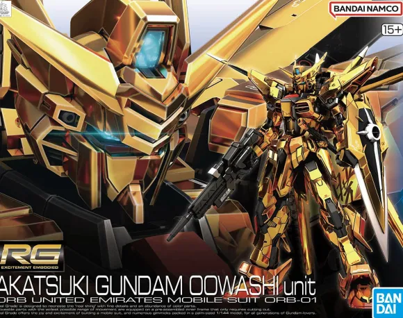 1/144 RG Akatsuki Gundam (Oowashi Pack)