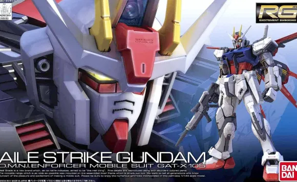 1/144 RG GAT-X105 Aile Strike Gundam