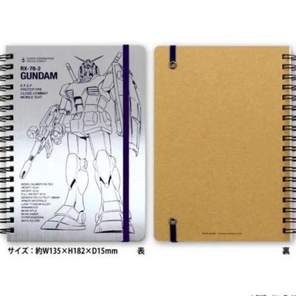 Ring Notebook B6 GS4 RX-78-2 Gundam