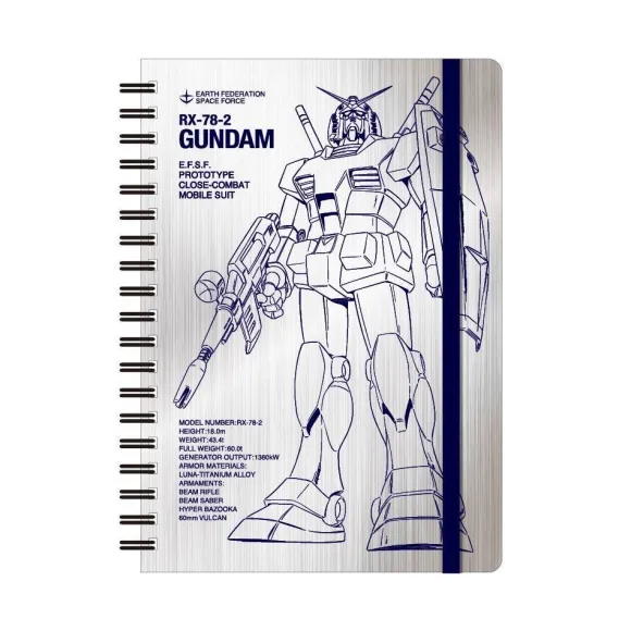 Ring Notebook B6 GS4 RX-78-2 Gundam