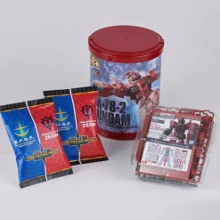 Round Box with Gunpla (ENTRY GRADE 1/144 RX-78-2) Christmas Color