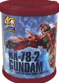 Round Box with Gunpla (ENTRY GRADE 1/144 RX-78-2) Christmas Color