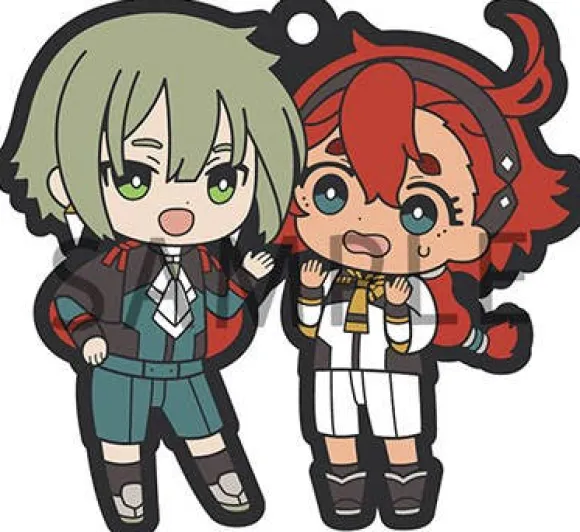 Rubber Mascot Buddy Colle Mobile Suit Gundam The Witch From Mercury Vol.2: 1Box (6pcs)