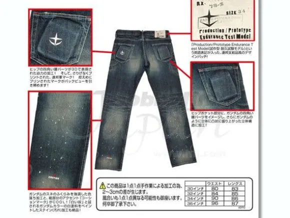 RX-78 Jeans 36inch