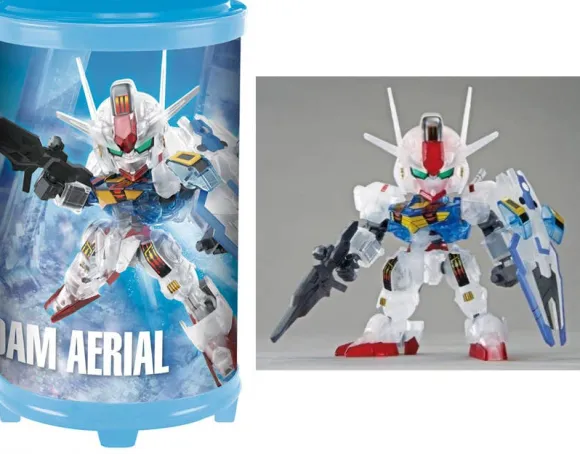 SDEX Gundam Aerial - Round Box Gunpla (Clear Color Ver.) (Reissue)