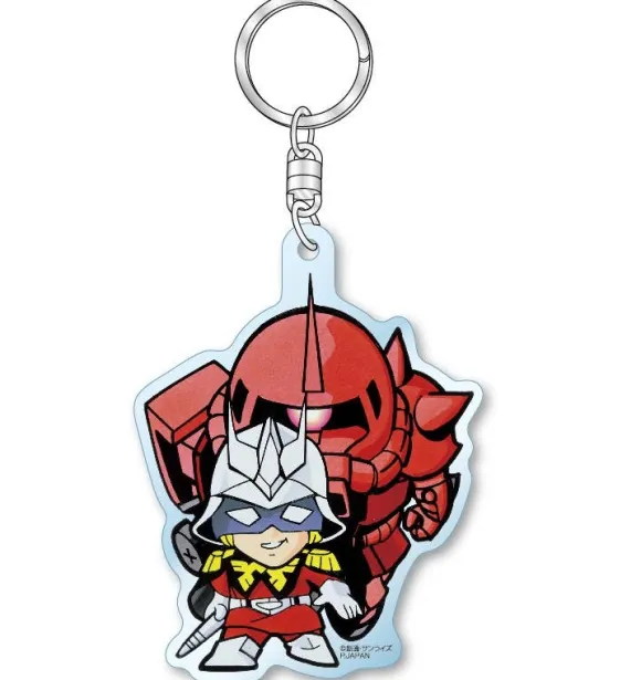 SD Gundam: Acrylic Keychain 3rd: 1Box 8pcs