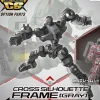 SD Gundam Cross Silhouette Cross Silhouette Frame [Gray]