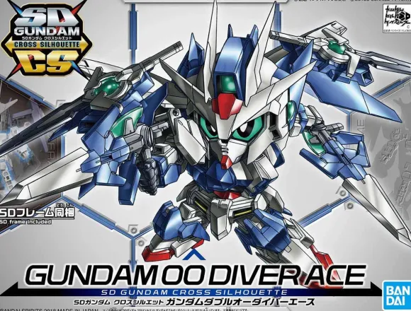 SD Gundam Cross Silhouette Gundam 00 Diver Ace