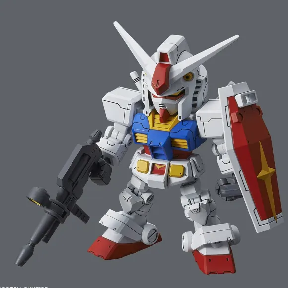SD Gundam Cross Silhouette RX-78-2 Gundam & Cross Silhouette Frame Set
