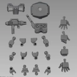 SD Gundam Cross Silhouette: Silhouette Booster (Gray)