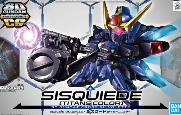 SD Gundam Cross Silhouette Sisquiede (Titans Colors)