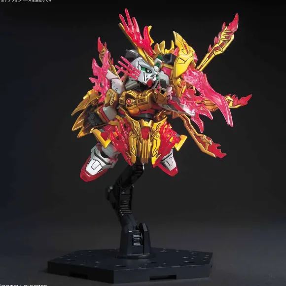 SD Sangoku Soketsuden Flame Emperor Zhang Fei God Gundam