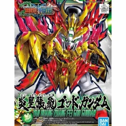 SD Sangoku Soketsuden Flame Emperor Zhang Fei God Gundam