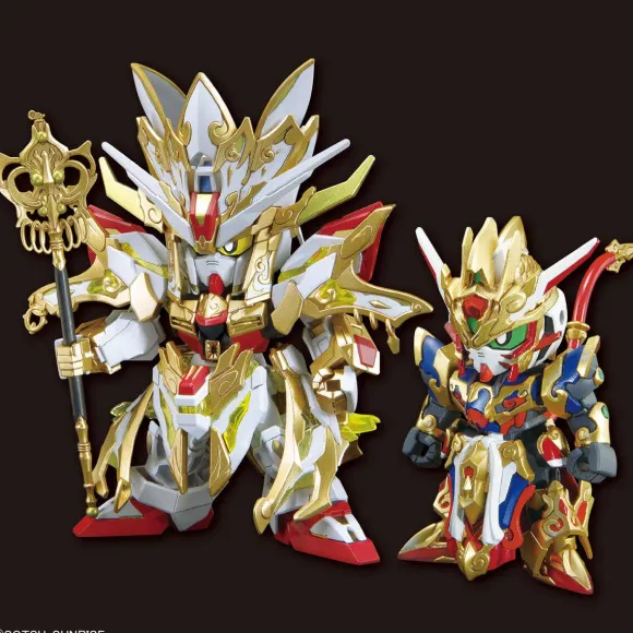 SDW HEROES Goku Impulse Gundam & Sanzang Strike Freedom Gundam Set