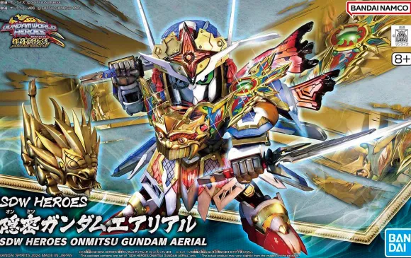 SDW HEROES Onmitsu Gundam Aerial