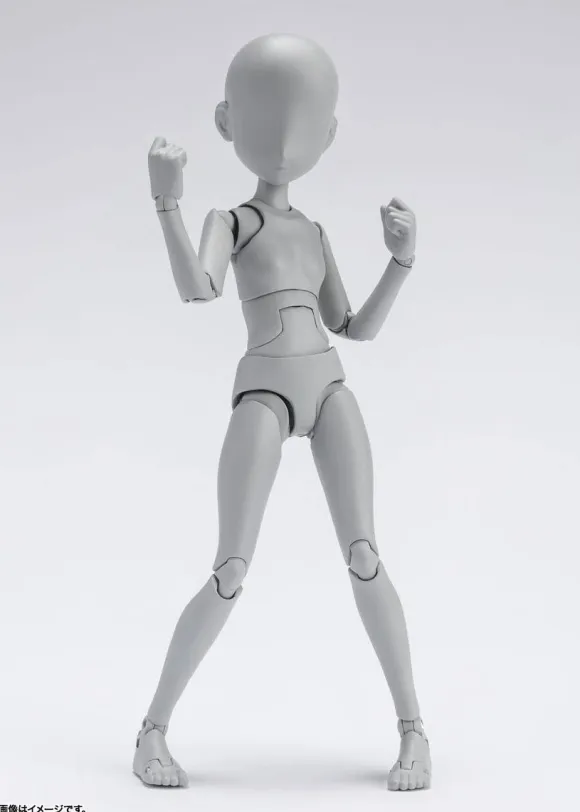 S.H.Figuarts Body-chan Ken Sugimori Edition DX SET (Gray Color Ver.) (Reissue)