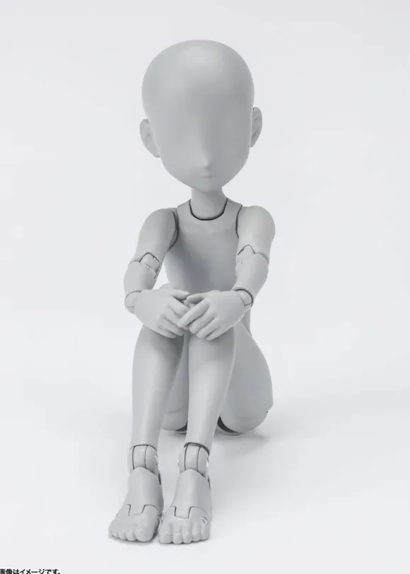 S.H.Figuarts Body-chan Ken Sugimori Edition DX SET (Gray Color Ver.) (Reissue)