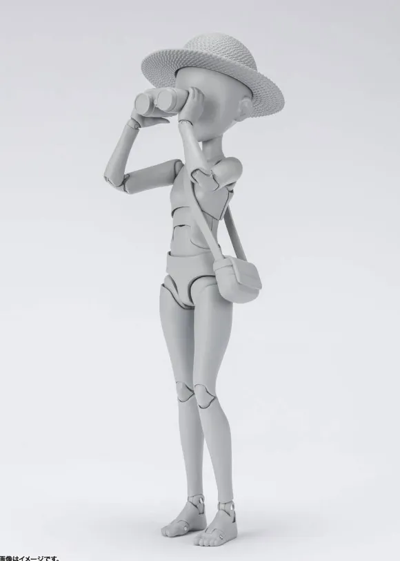 S.H.Figuarts Body-chan Ken Sugimori Edition DX SET (Gray Color Ver.) (Reissue)