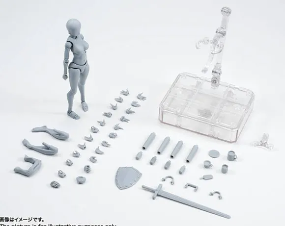 S.H.Figuarts Body-Chan Kentaro Yabuki Edition DX SET Gray Color Ver.