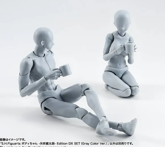 S.H.Figuarts Body-Chan Kentaro Yabuki Edition DX SET Gray Color Ver.