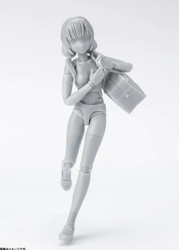 S.H.Figuarts Body-chan -School Life- Edition DX SET (Gray Color Ver.)