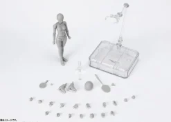 S.H.Figuarts Body-chan -Sports- Edition DX SET (Gray Color Ver.)