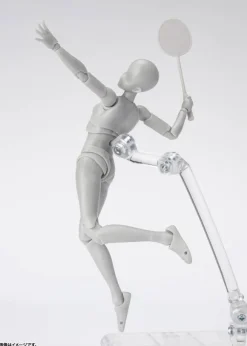 S.H.Figuarts Body-chan -Sports- Edition DX SET (Gray Color Ver.)