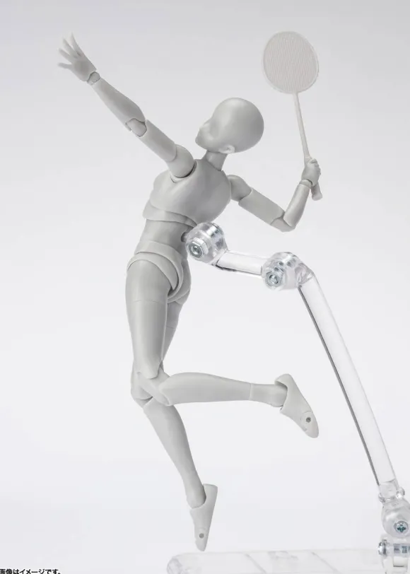 S.H.Figuarts Body-chan -Sports- Edition DX SET (Gray Color Ver.)
