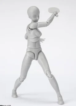 S.H.Figuarts Body-chan -Sports- Edition DX SET (Gray Color Ver.)