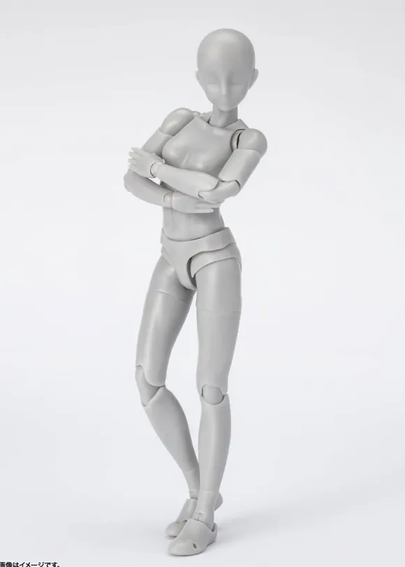 S.H.Figuarts Body-chan -Sports- Edition DX SET (Gray Color Ver.)