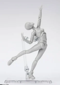 S.H.Figuarts Body-chan -Sports- Edition DX SET (Gray Color Ver.)
