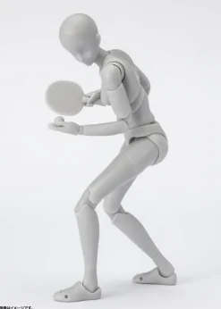 S.H.Figuarts Body-chan -Sports- Edition DX SET (Gray Color Ver.)