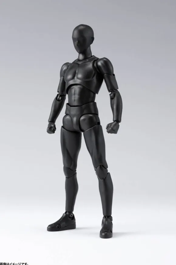 S.H.Figuarts Body-kun DX Set 2 (Solid Black Color Ver.)
