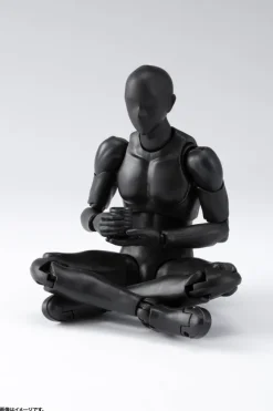 S.H.Figuarts Body-kun DX Set 2 (Solid Black Color Ver.)