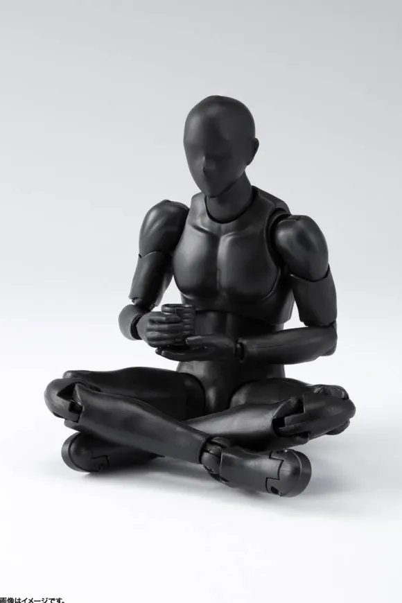 S.H.Figuarts Body-kun DX Set 2 (Solid Black Color Ver.)