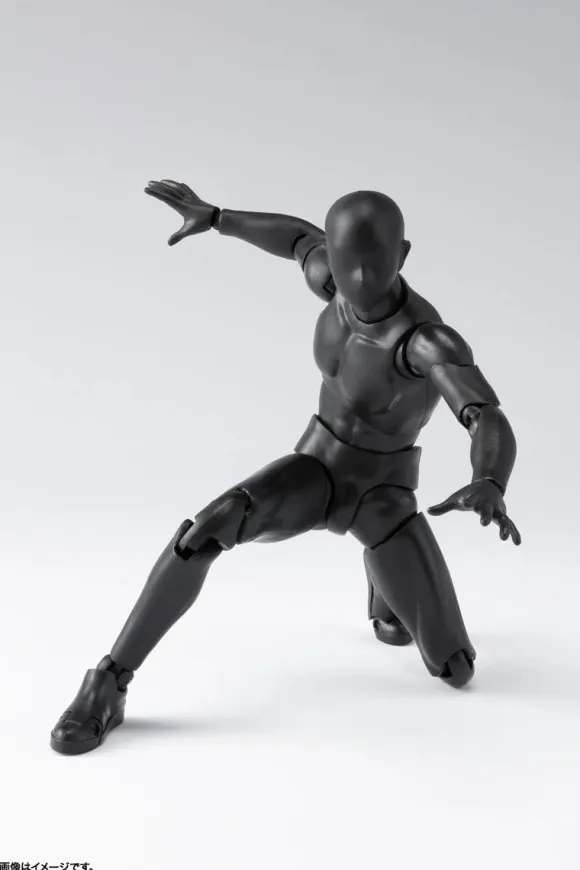 S.H.Figuarts Body-kun DX Set 2 (Solid Black Color Ver.)