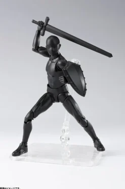 S.H.Figuarts Body-kun DX Set 2 (Solid Black Color Ver.)