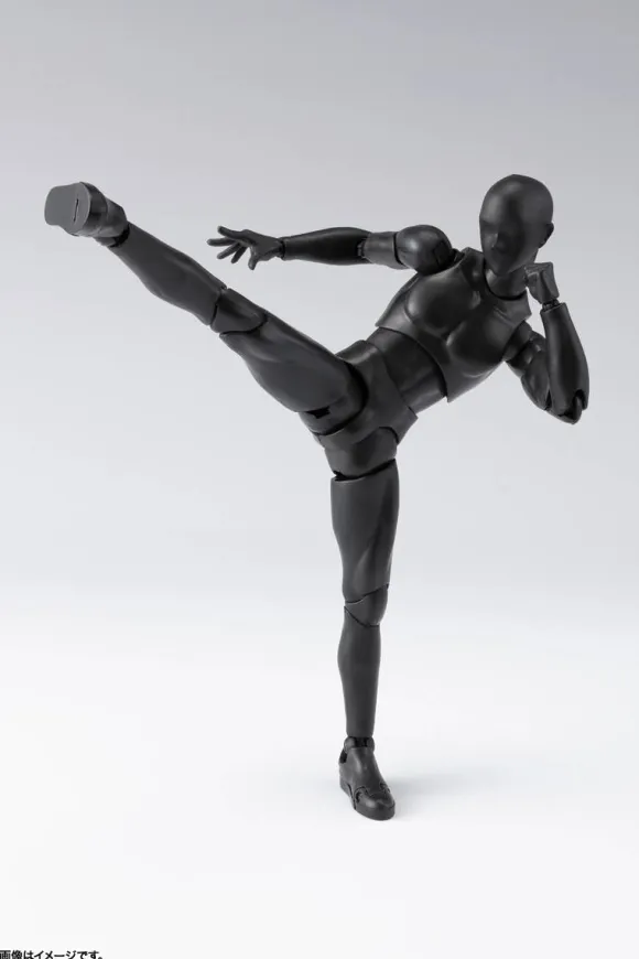 S.H.Figuarts Body-kun DX Set 2 (Solid Black Color Ver.)