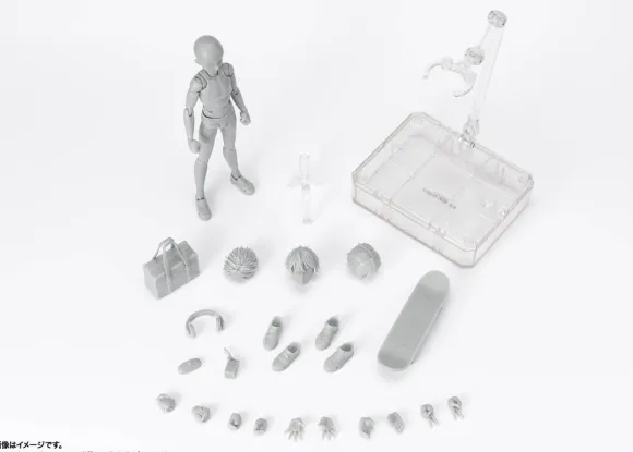 S.H.Figuarts Body-kun -School Life- Edition DX SET (Gray Color Ver.)