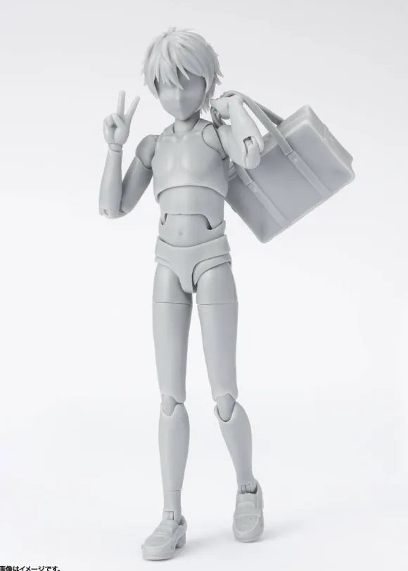 S.H.Figuarts Body-kun -School Life- Edition DX SET (Gray Color Ver.)