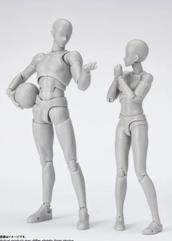S.H.Figuarts Body-kun -Sports- Edition DX SET (Gray Color Ver.)
