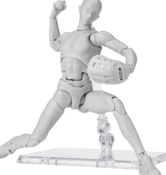 S.H.Figuarts Body-kun -Sports- Edition DX SET (Gray Color Ver.)