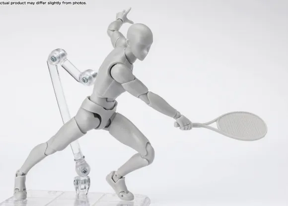 S.H.Figuarts Body-kun -Sports- Edition DX SET (Gray Color Ver.)